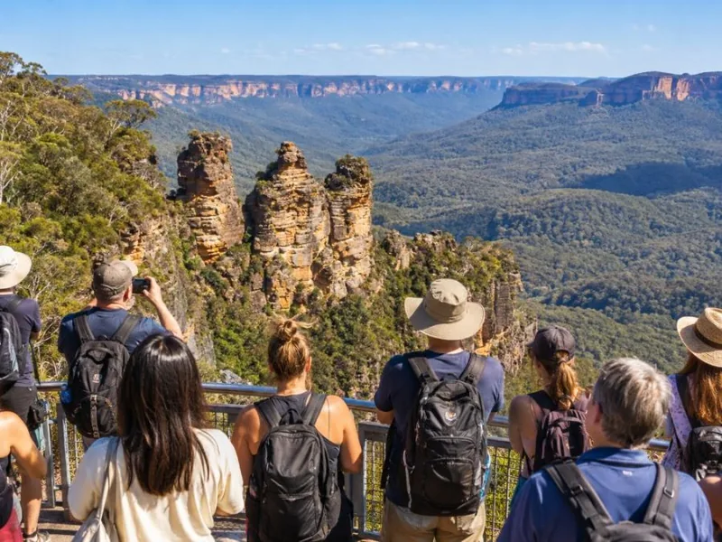 Blue Mountains Ganztagestour mit Scenic World Fahrten